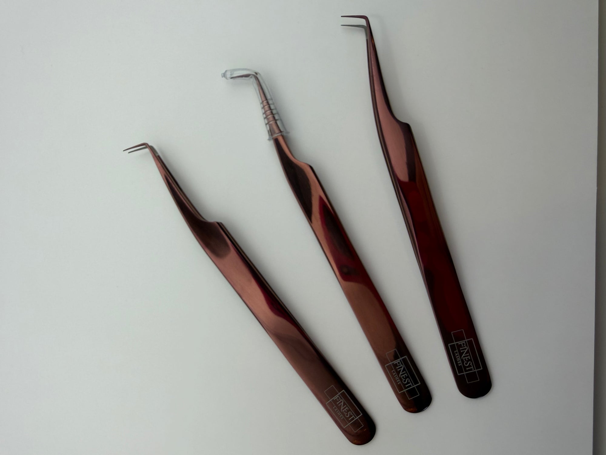 Volume Pincet 75° – Rose Gold (Micro grip)