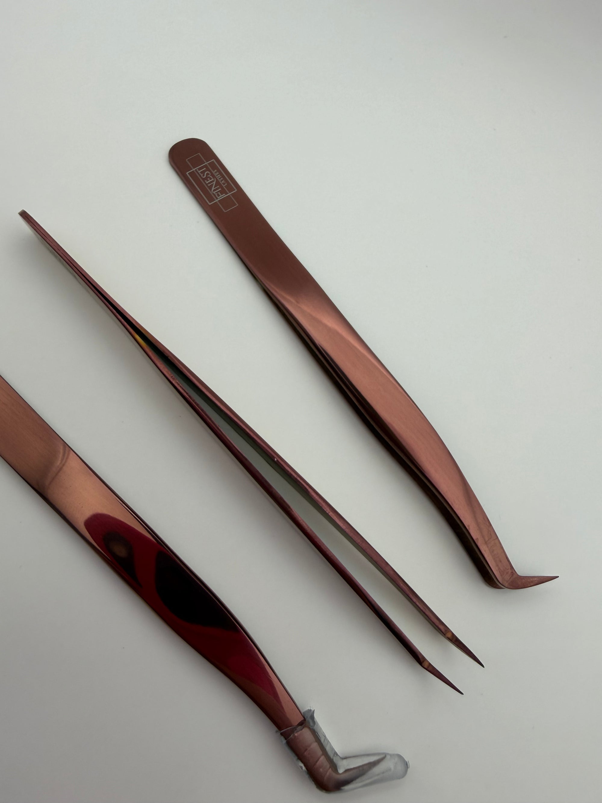 L-Shape All-Rounder Pincet – Rose Gold