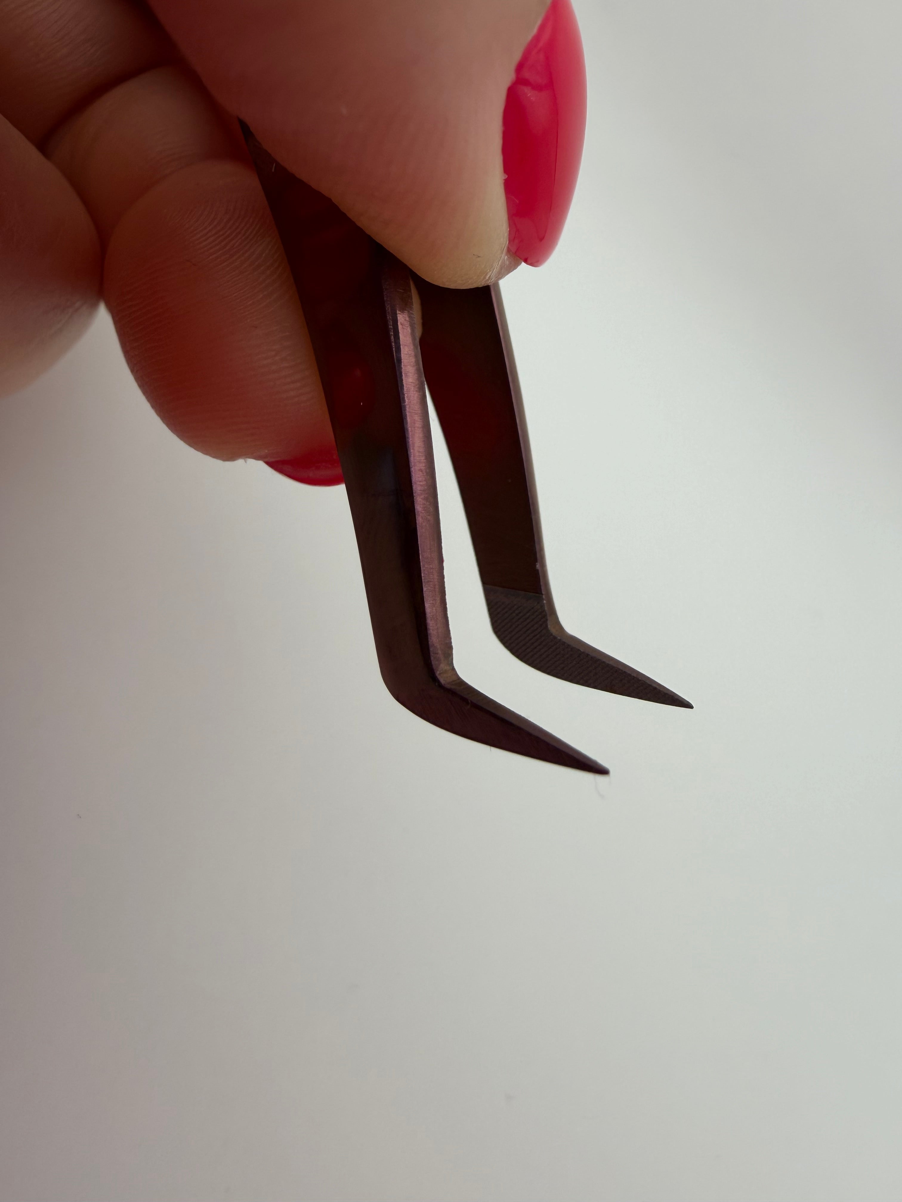 L-Shape All-Rounder Pincet – Rose Gold
