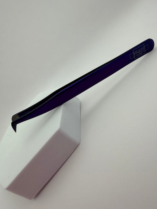 45° Slim Volume Pincet – Purple Metallic (Micro grip)