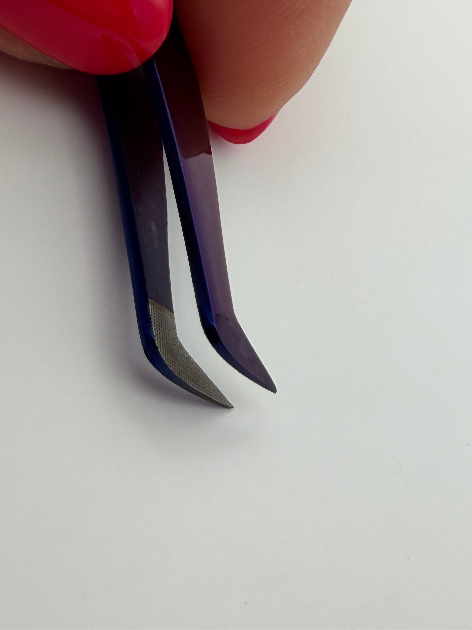 45° Slim Volume Pincet – Purple Metallic (Micro grip)