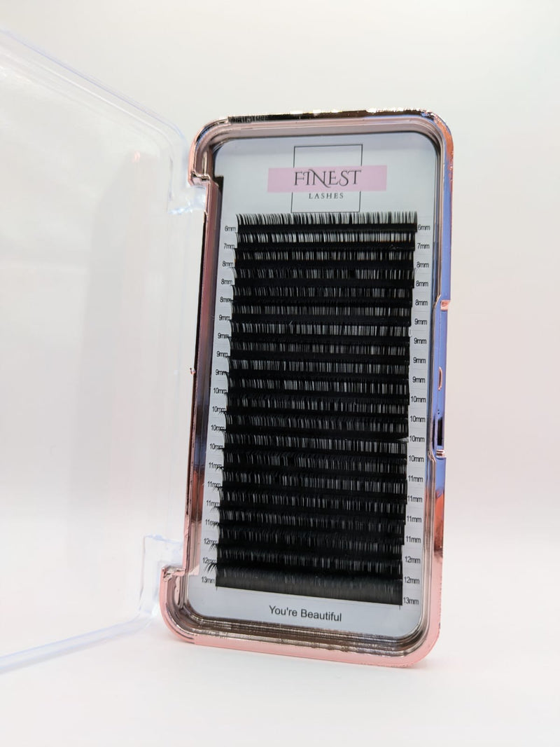 Lashes (Single length) zwart